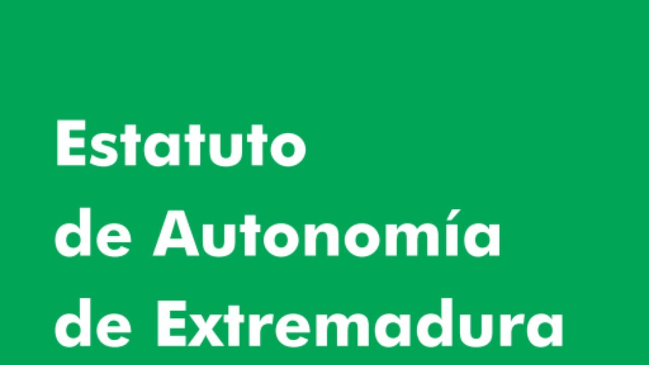 Estatuto de Autonomía de Estremadura adaptado a Lectura Doado