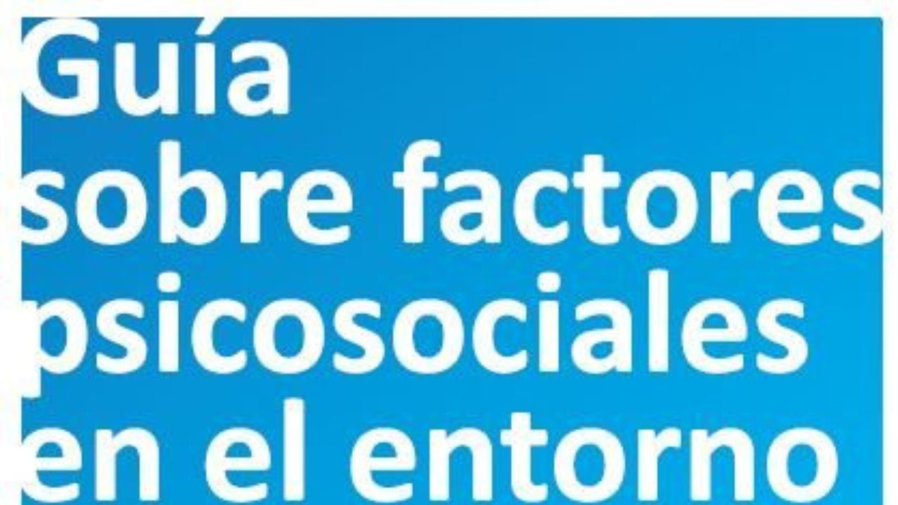 Guía en lectura doado sobre a prevención dos riscos psicosociais no traballo. Lectura doado