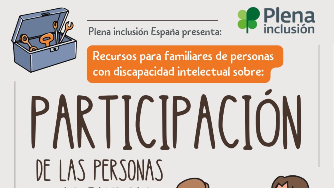 Infografía: ‘Recursos para familiares e persoas con discapacidade intelectual sobre participación’