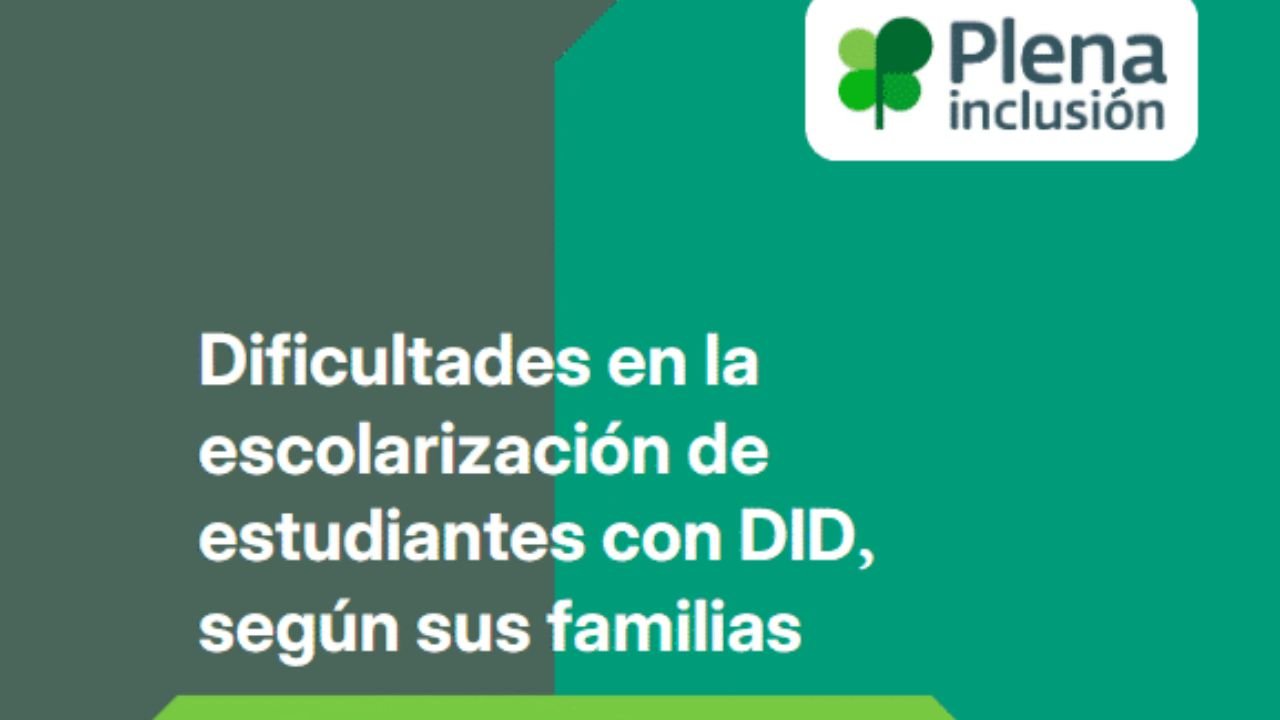 Dificultades na escolarización de estudantes con DID, segundo as súas familias